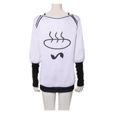 Dandadan Season 2 (2025) Momo Ayase White Sweatshirt Outfits Cosplay Costume